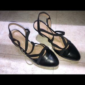 Naturalizer Dasha Cross Strap Slingback 2.5” Heels